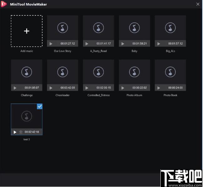 MiniTool MovieMaker下载,视频编辑,视频制作,视频剪辑