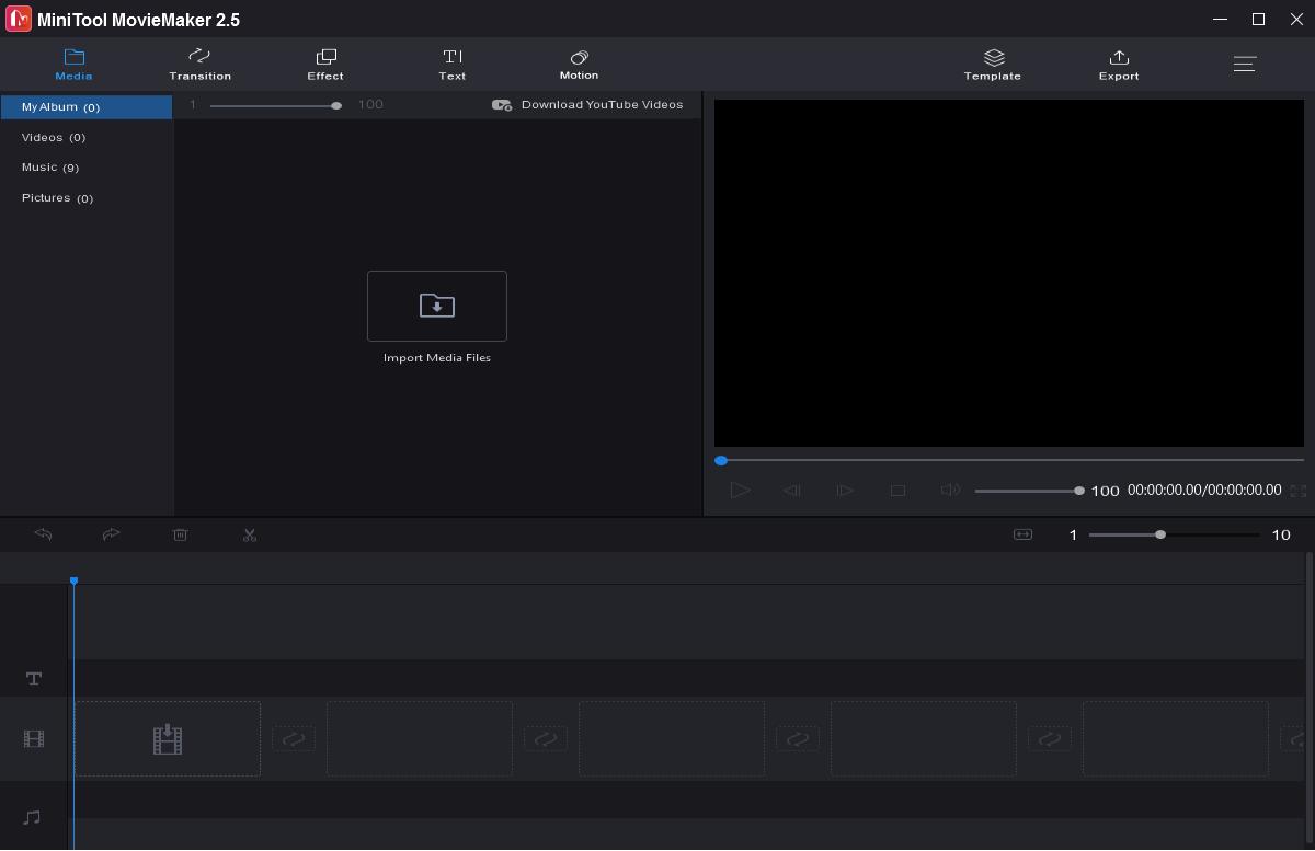 MiniTool MovieMaker下载,视频编辑,视频制作,视频剪辑