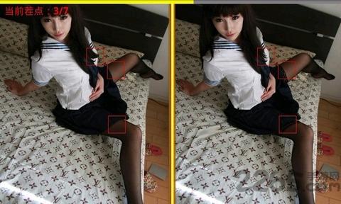 萝莉美女一起找茬内购破解版下载,萝莉美女一起找茬,美女游戏,找茬游戏