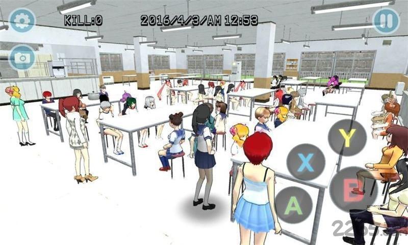 模拟女子高中生a内购破解版下载,模拟女子高中生a,动作游戏,模拟游戏